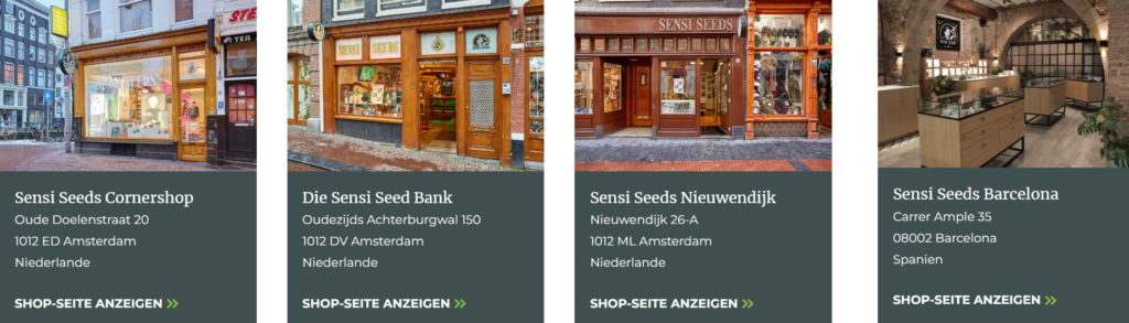 Sensi shops